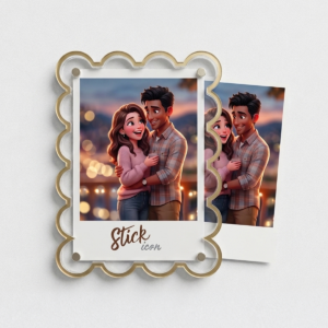 3x4 in. ACRYLIC CUSTOMIZED PHOTO FRIDGE MAGNET