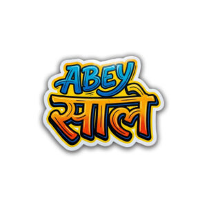 "ABEY SALE" STICKER