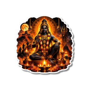 "AYYAPPA SWAMY 1" DEVOTIONAL STICKER