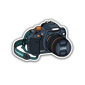 "CAMERA" STICKER