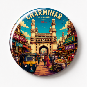 "CHARMINAR"58 MM ROUND FRIDGE MAGNET