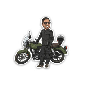 "CUTOMIZED CARICATURE" STICKERS