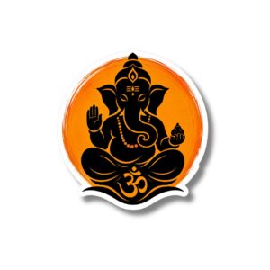 "GANPATI"DEVOTIONAL STICKER