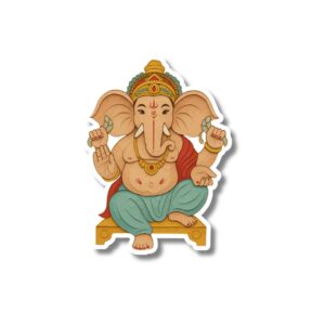 "GANPATI" DEVOTIONAL STICKER