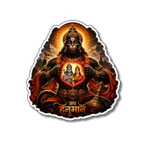 "HANUMAN JI"DEVOTIONAL STICKER