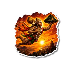 "BAJRANGBALI"DEVOTIONAL STICKER