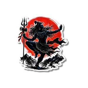 "MAHADEV 3"DEVOTIONAL STICKER
