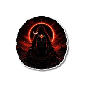 "MAHADEV 6"DEVOTIONAL STICKER