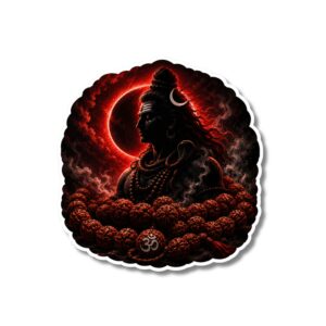 "MAHADEV RUDRAKSHA"DEVOTIONAL STICKER