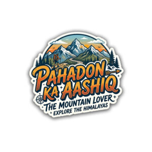 "PAHADON KA AASHIQ" STICKER