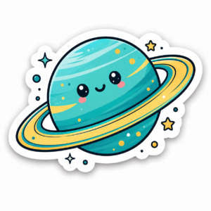 "PLANET"STICKER