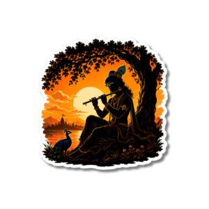 "SHREE KRISHNA"DEVOTIONAL STICKER