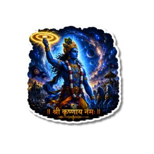 "SHREE KRISHNAY NAMAH"DEVOTIONAL STICKER