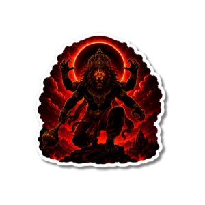 "SHREE NARSHIMHA"DEVOTIONAL STICKER