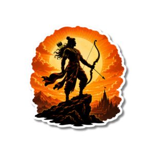 "SHREE RAM"DEVOTIONAL STICKER