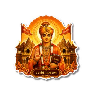 "SHREE SWAMINARAYAN"DEVOTIONAL STICKER
