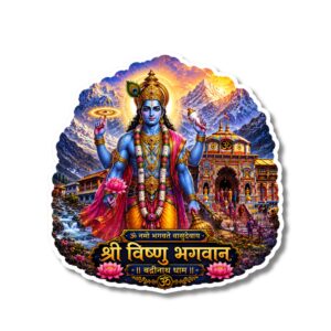 "SHREE VISHNU BHAGWAN"DEVOTIONAL STICKER