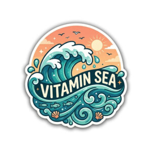 "VITAMIN SEA"STICKER
