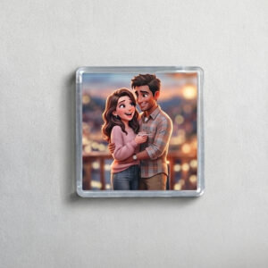 2x2 in. ACRYLIC CUSTOMIZED PHOTO FRIDGE MAGNET