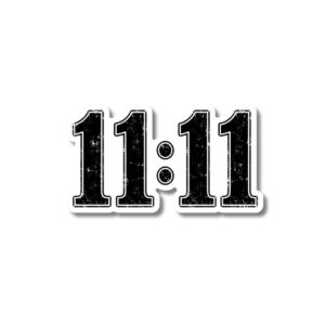 "11:11"STICKER