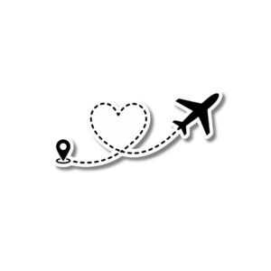 "AIRPLANE"STICKER