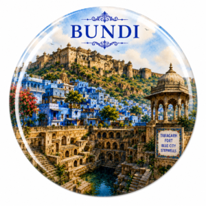 "BUNDI"58 MM ROUND FRIDGE MAGNET