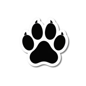 "CAT PAW"STICKER