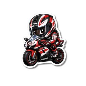 "CHIBI RACER"STICKER