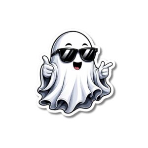 "CUTE GHOST"STICKER