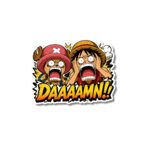 "DAAAAMN"STICKER