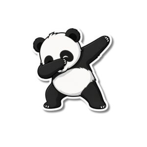" DABBING PANDA"STICKER