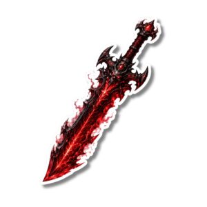 "DEMON BLADE"STICKER