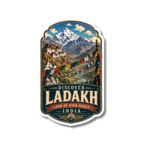 "DISCOVER LADAKH"STICKER