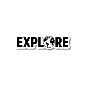 "EXPLORE"STICKER