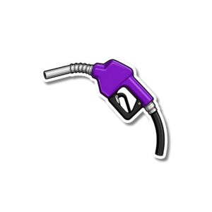 "FUEL NOZZLE"STICKER