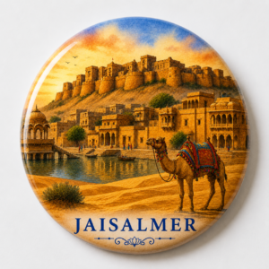 "JAISALMER"58 MM ROUND FRIDGE MAGNET