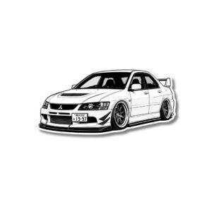 "JDM SPORTS SEDAN"STICKER
