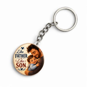"LIKE FATHER LIKE SON"44 MM KEYCHAIN