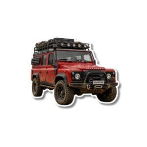 "OFF-ROAD LAND ROVER" STICKER