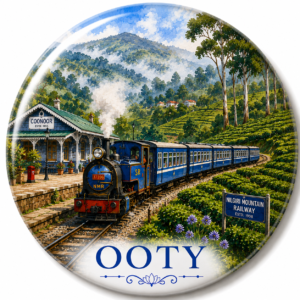 "OOTY"58 MM ROUND FRIDGE MAGNET