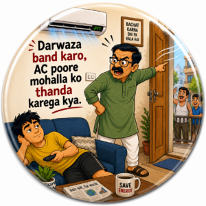 FATHER'S DAY SPECIAL"PAPA KE TAANE NO.24" 58 MM ROUND FRIDGE MAGNET
