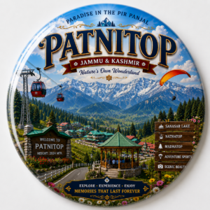 "PATNITOP"58 MM ROUND FRIDGE MAGNET