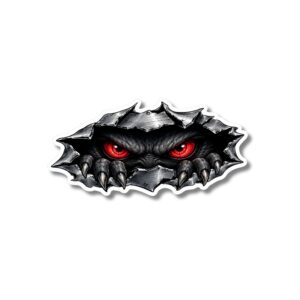 "PEEKING MONSTER"STICKER
