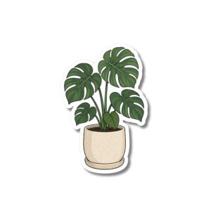 "PLANT POT"STICKER