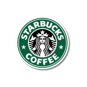 "STARBUCKS COFFEE" STICKER