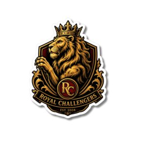 "THE RC LION "STICKER