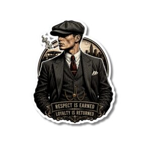"THOMAS SHELBY"STICKER