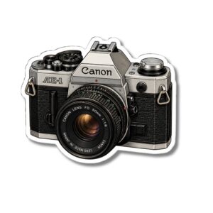 "VINTAGE CAMERA"STICKER