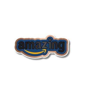 "AMAZING"STICKER