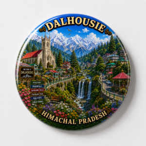 "DALHOUSIE"58 MM ROUND FRIDGE MAGNET